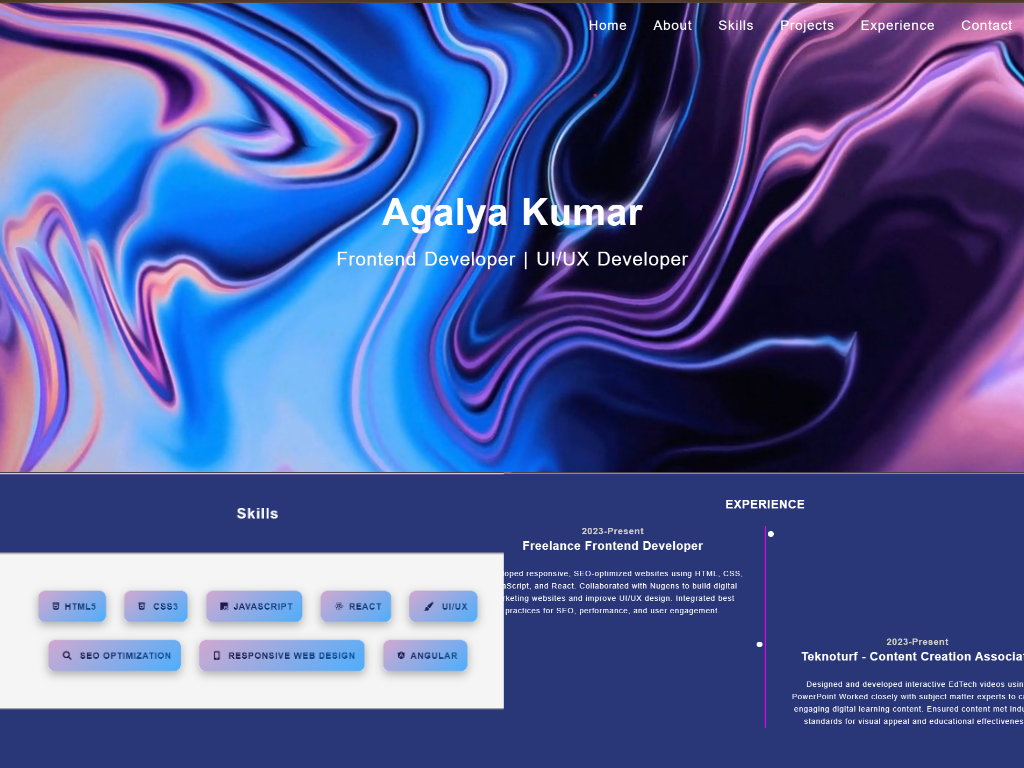 Portfolio | Frontend Developer